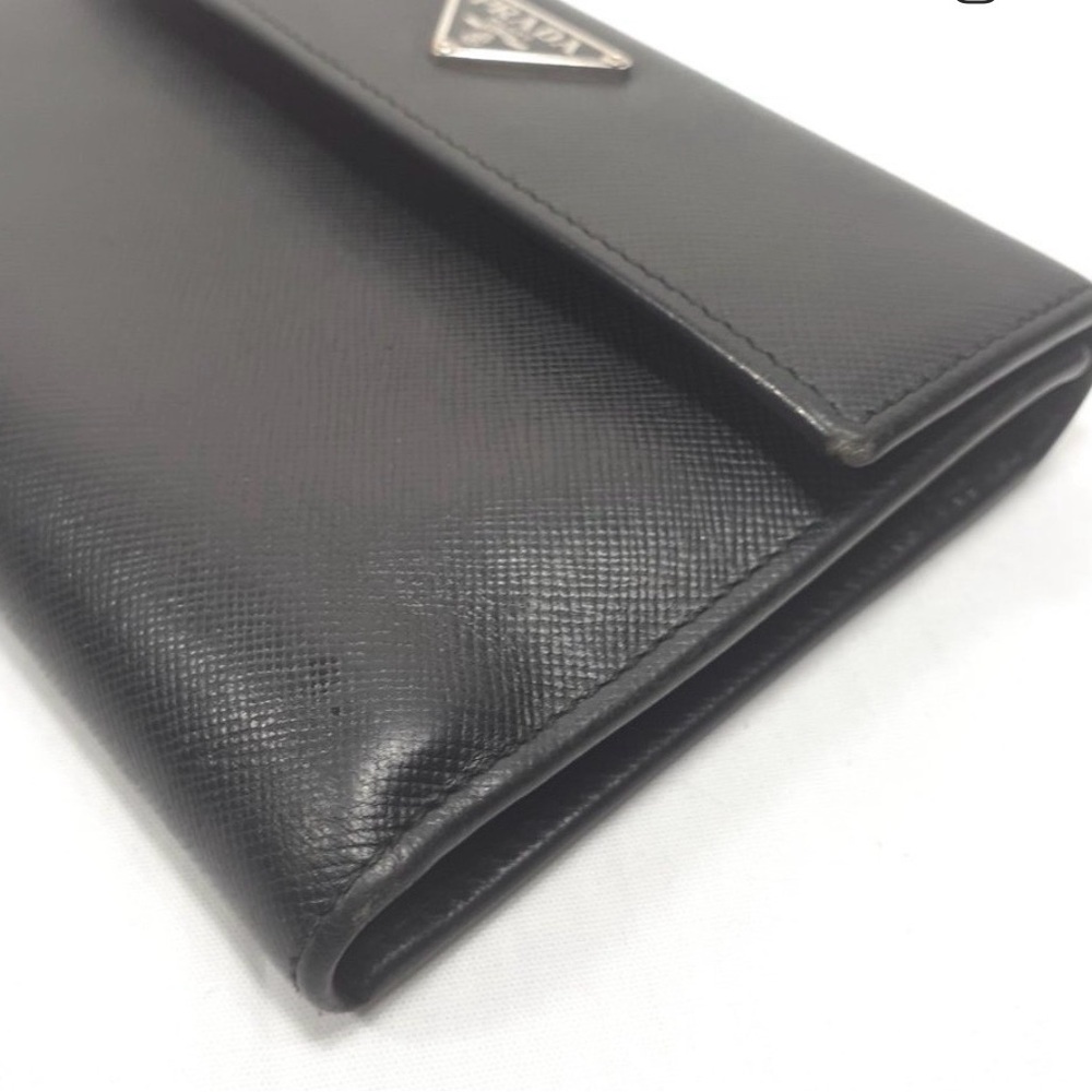 Prada Black Saffiano Leather Wallet - Picture 4 of 7